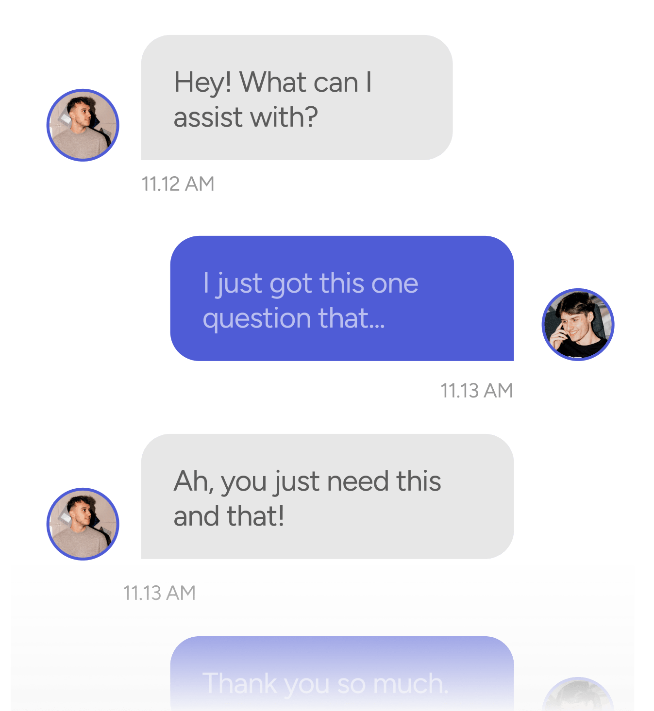 We're ready to help — especially you.